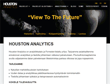 Tablet Screenshot of houston-analytics.com